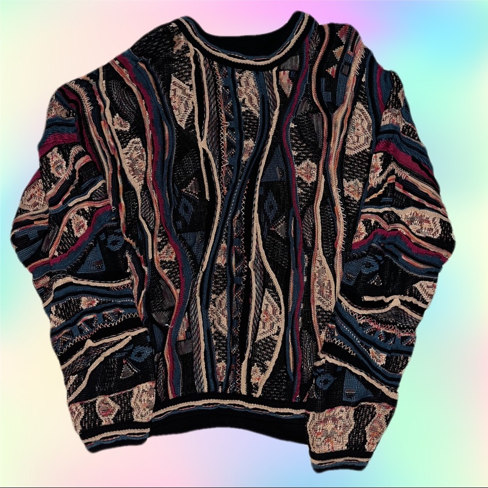 L Vintage Tundra (Coogi Style) Sweater